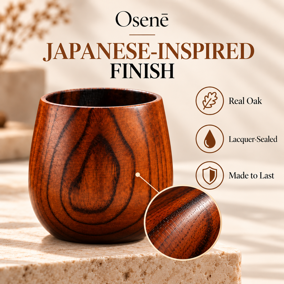 Osene™ Oaken Sip For Whiskey and Bourbon